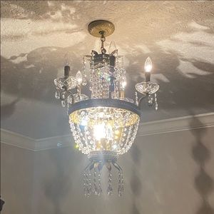 Chandelier with Swarovski Crystals